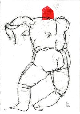 Fine Art Drawings, Nomade Madrid 17, Eulogia Merle