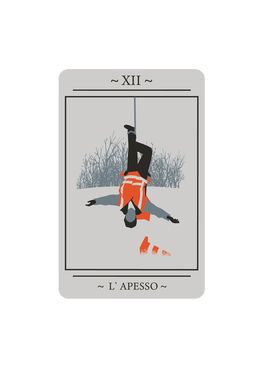 Fine Art Drawings, Le Pendu (The Hanged Man), Konstantin Kornakov