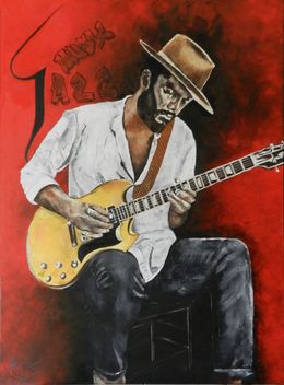 Painting, Jazz music, Françoise Souriau