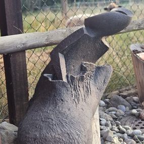 Sculpture, Harvesting, Sampson Kuvenguhwa