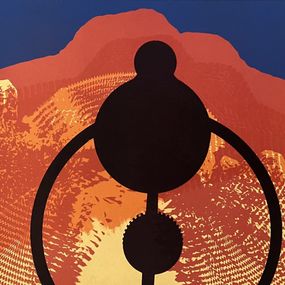 Print, A la sombra del Teide, Claude Viseux