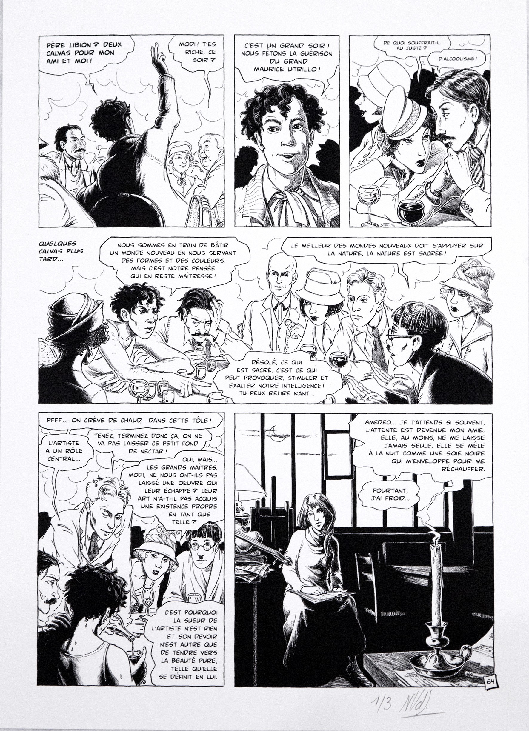Nadine Van Der Straeten, Jeanne Hébuterne - Planche 64 Nadine Van Der Straeten, Jeanne Hébuterne - Planche 64