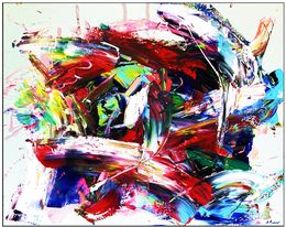 Painting, Galassia, Alfredo Pierro