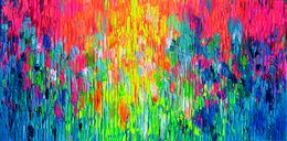 Painting, Colorful Gypsy Scarf 4, Tiberiu Soos