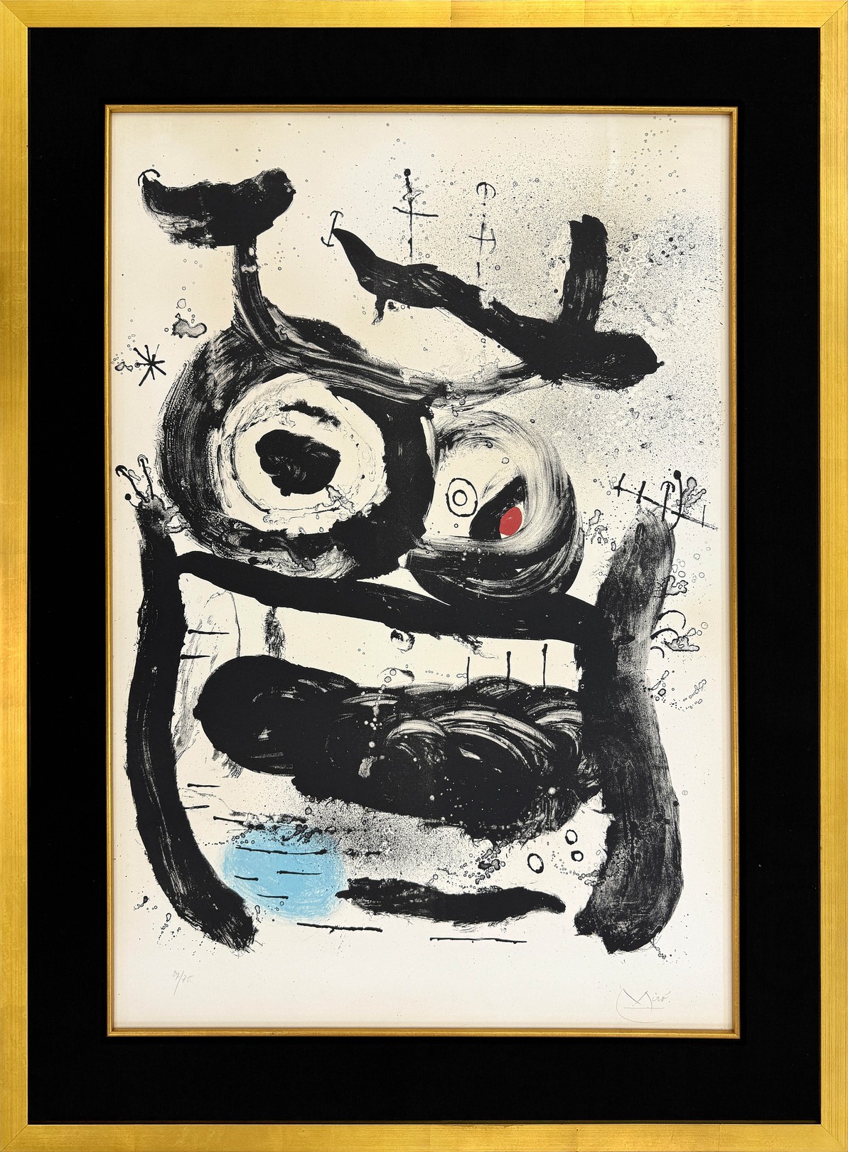 Joan Miró, L'Imperatrice (The Empress), Mourlot 396 Joan Miró, L'Imperatrice (The Empress), Mourlot 396