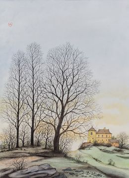 Dessin, Loin de tout, Francis Saillart / Aristall