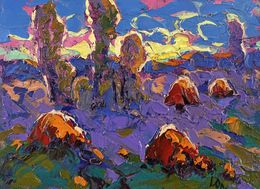 Painting, In the Blue Distance of Dreams, Ivanyuk Oleksiy