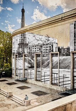 Édition, JR Au Palais De Tokyo, 28 Aout 2020, 16h12, Paris, France, JR