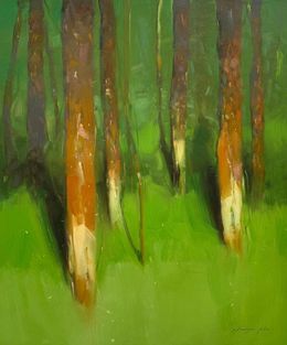 Painting, Forest Trees, Vahe Yeremyan