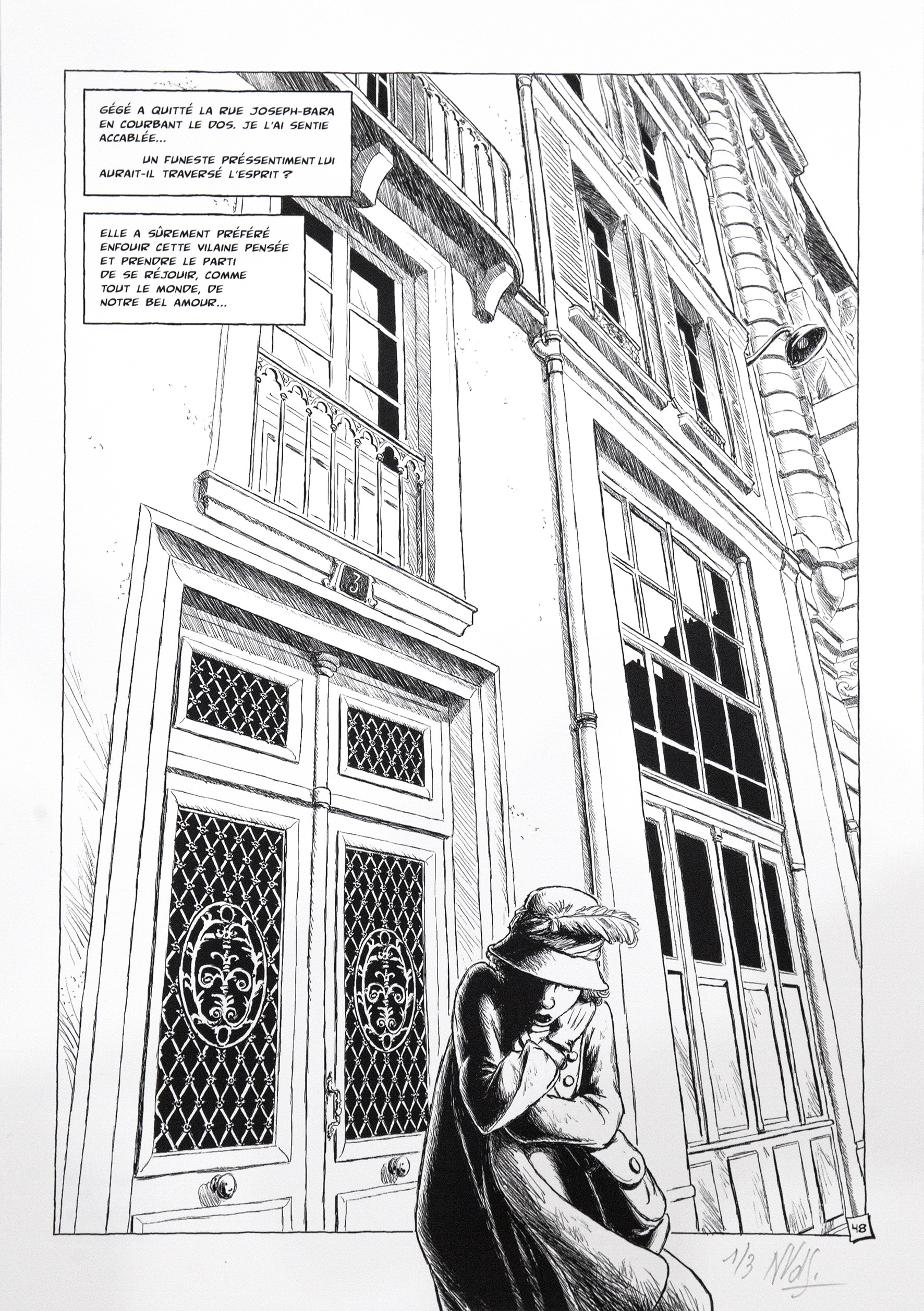 Nadine Van Der Straeten, Jeanne Hébuterne - Planche 48 Nadine Van Der Straeten, Jeanne Hébuterne - Planche 48