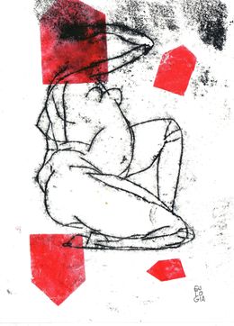 Fine Art Drawings, Nomade madrid 22, Eulogia Merle