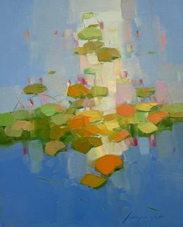 Painting, Waterlilies, Vahe Yeremyan