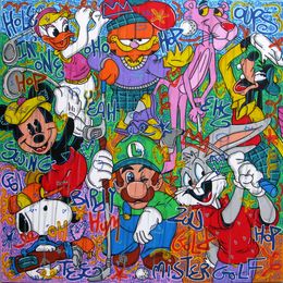Painting, Hole in one, Rico Sab