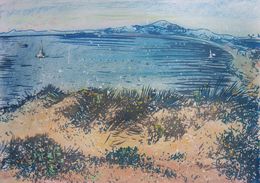 Fine Art Drawings, Porto Pollo _16, Galya Popova