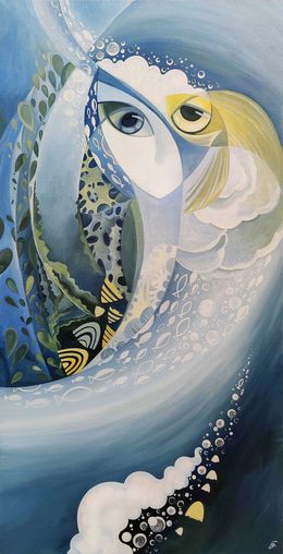 Gemälde, Water, Yulia Belasla
