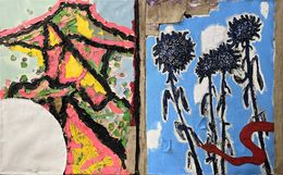 Peinture, Mars aux tournesols, Pasturo