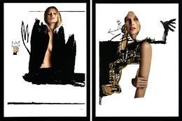 Photography, Diptych: Gold Griot - Wing and Gold Griot Feet. From The Fact Sheet Series, Cristian Hunter