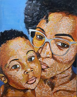 Painting, Dear Mama, Ayoka Zahir