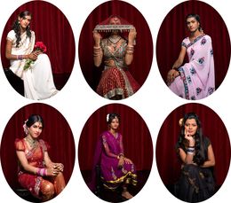 Photography, Set of 6 Protraits. From The Third Gender of India Series, Jill Peters