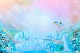 Painting, Tropical bonds, Cécile Erembert