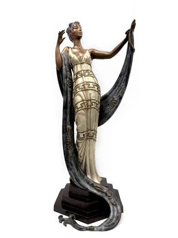 Sculpture, La Coquette (bronze sculpture), Erte Tirtoff
