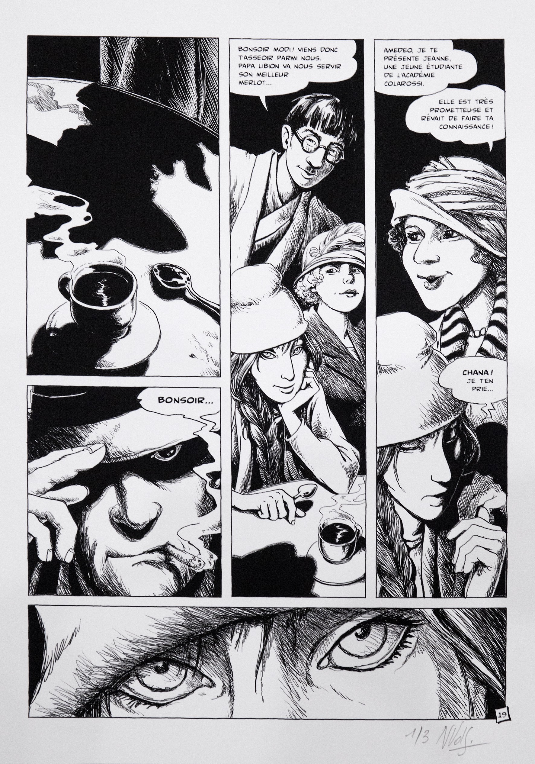 Nadine Van Der Straeten, Jeanne Hébuterne - Planche 19 Nadine Van Der Straeten, Jeanne Hébuterne - Planche 19