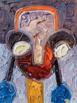 Peinture, Face 1, Abiodun Nafiu Azeez