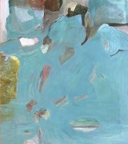 Painting, Blue Ground, Penelope van Hoorn