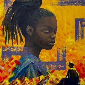 Peinture, Cradled, Adebayo Taiwo