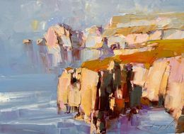 Painting, Bay Cliffs, Vahe Yeremyan