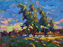 Painting, When the day fades into evening, Ivanyuk Oleksiy