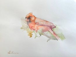 Painting, Cardinal, Artyom Abrahamyan