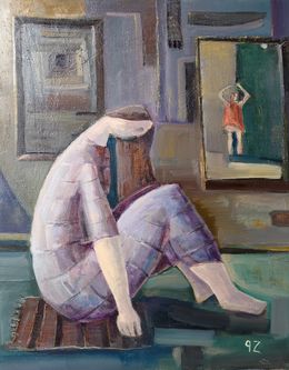 Painting, Between Reality and Memory, Gegham Hunanyan