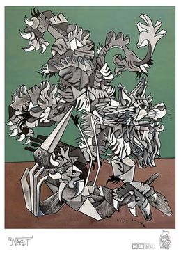 Print, Le loup et la cigogne, AKET