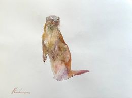 Painting, Otter, Artyom Abrahamyan