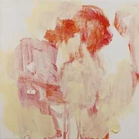 Painting, Le baiser, l'oiseau et l'étreinte, Isabelle Janier