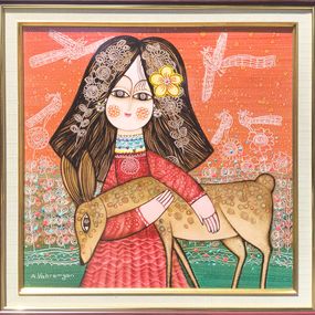 Painting, Embrace of Innocence, Armen Vahramyan