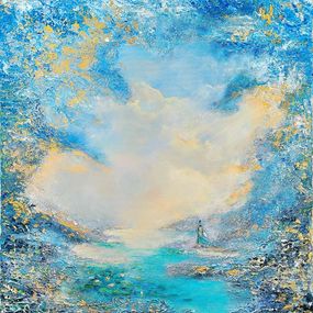Painting, Gardian of light, Cécile Erembert