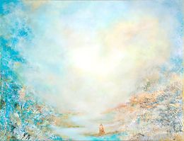 Painting, Beside you, always, Cécile Erembert