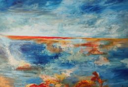 Painting, Les australes, Marie Line Robert