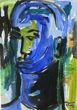 Painting, Between Silence and Light, Omoyeni Arogunmati