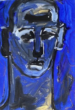Peinture, Appointed Blue, Omoyeni Arogunmati