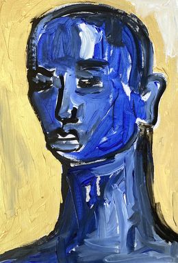 Peinture, Threads of Gold Through The Unknown, Omoyeni Arogunmati