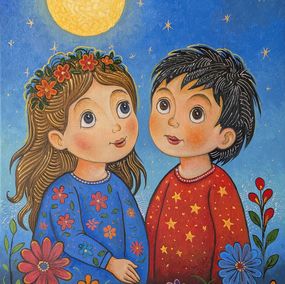 Gemälde, Fairytale Night, Stepan Ohanyan