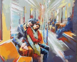 Painting, Près de toi, Sylvie Gerard