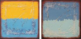 Peinture, Once Twice Landscape, Ronald Hunter