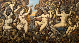Painting, Diana and Callisto, Oleg Litvinov