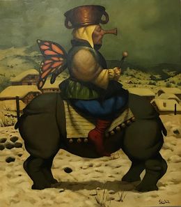 Gemälde, Madman from Gyurle, Ashot Yan