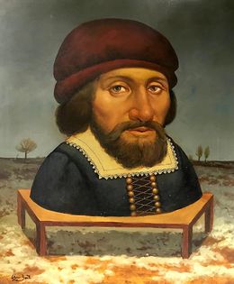 Gemälde, Portrait, Ashot Yan