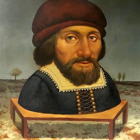 Gemälde, Portrait, Ashot Yan